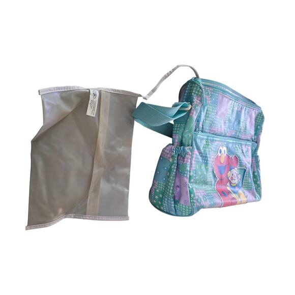 Vintage Sesame Street Babies Elmo Diaper Bag Romar International Jim Henson 1997 - Picture 6 of 9